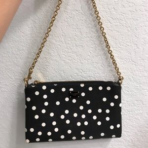 Dolce & gabbana grained-calfskin-black n white dot